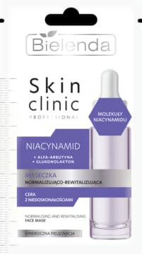Skin Clinic Professional Niacynamid maseczka do twarzy, normalizująco-rewitalizujaca