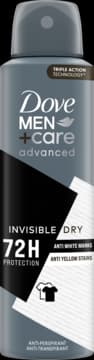 Advanced Invisible Dry antyperspirant w sprayu dla mężczyzn, 72h