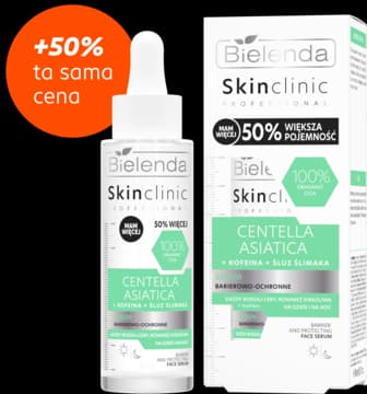 Skin Clinic Professional Centella Asiatica serum do twarzy, barierowo-ochronne, na dzień i na noc