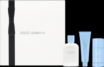 Light Blue zestaw dla mężczyzn, woda toaletowa + żel pod prysznic + dezodorant w sztyfcie