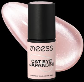 Japan Cat Eye lakier hybrydowy, 3w1, Kyoto 7330