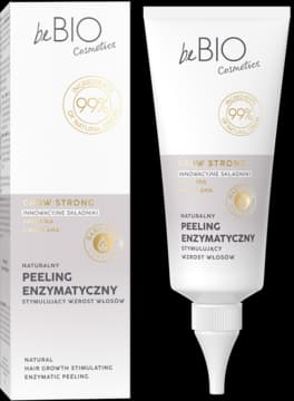Grow Strong peeling do skóry głowy, enzymatyczny, stymulujący wzrost włosów