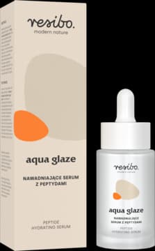 Aqua Glaze serum do twarzy, z peptydami, nawadniające