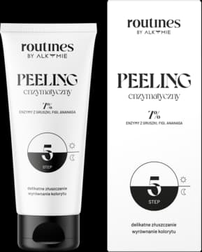 peeling do twarzy enzymatyczny, delikatne złuszczenie, wyrównanie kolorytu