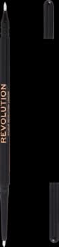 Felt & Kohl eyeliner z podwójną końcówką, Biały