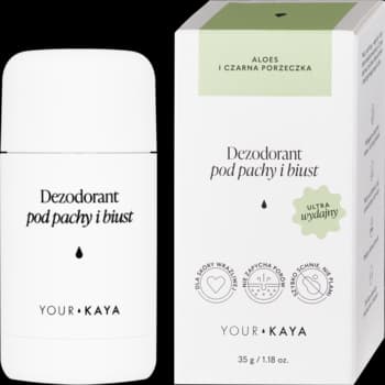 dezodorant w sztyfcie, pod pachy i biust, dla kobiet, Aloes i Porzeczka