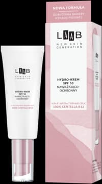 LAAB Skin Barrier Protection hydro-krem do twarzy, nawilżający na dzień, 100% Centella B12, SPF 50