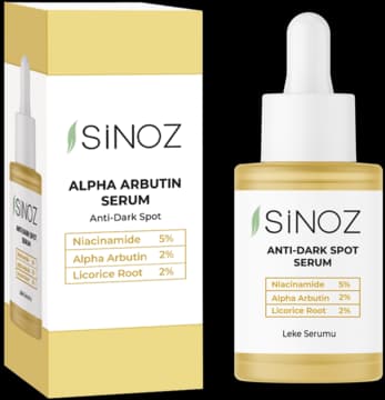 Alpha Arbutin serum do twarzy, przeciw przebarwieniom, z niacynamidem, alfa arbutyną i ekstraktem z lukrecji