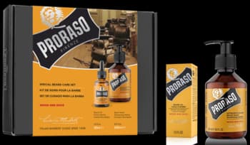 Wood & Spice zestaw kosmetyków dla mężczyzn, szampon do brody + olejek do brody