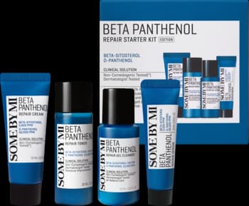 Beta Panthenol Repair zestaw kosmetyków do twarzy, tonik do twarzy + serum do twarzy + krem do twarzy + żel do mycia twarzy