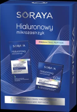 Hialuronowy Mikrozastrzyk zestaw kosmetyków do twarzy dla kobiet, krem do twarzy + krem pod oczy