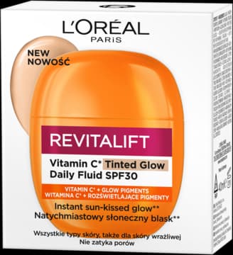 Revitalift krem-fluid do twarzy, z witaminą C, SPF 30