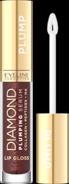 Diamond Plumping błyszczyk-serum do ust powiększający usta, Kwas Hialuronowy i Peptydy, nr 25 Chocolate