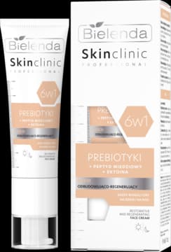 Skin Clinic Professional Prebiotyki krem do twarzy, 6w1, odbudowująco-regenerujący