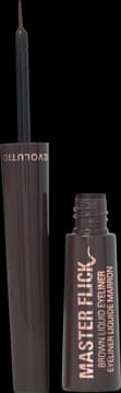 Makeup Revolution Master Flick Dip Eyeliner w Płynie Mocha Brown