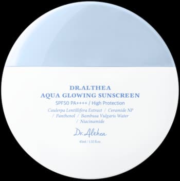Aqua Glowing Sunscreen krem do twarzy, nawilżający, przeciwsłoneczny, SPF 50+