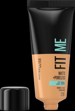 Fit Me Matte + Poreless podkład do twarzy, matujący, nr 220 Natural Beige