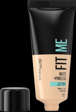 Fit Me Matte + Poreless podkład do twarzy, matujący, nr 110 Porcelain