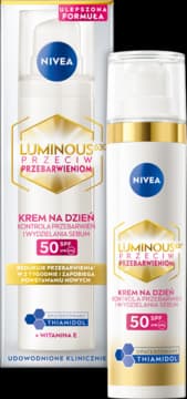 Luminous 630 krem do twarzy, przeciw przebarwieniom, matujący, SPF 50, na dzień