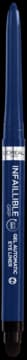 Infaillible Grip kredka do oczu, żelowa, automatyczna, 36H, Blue Jersey