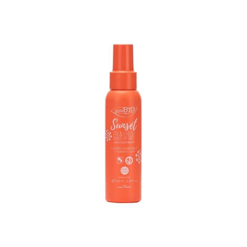 Spray do Twarzy puroBIO 2w1 Fix&Fresh – mgiełka nawilżająca i utrwalacz makijażu