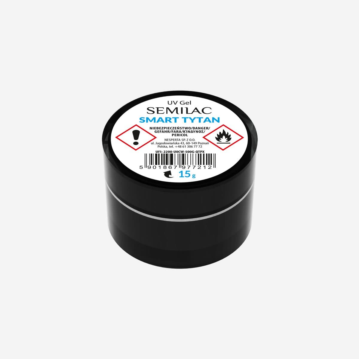 Żel Budujący Semilac Smart Tytan Builder Gel Clear