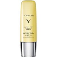 Potrójnie Aktywny Krem Spf50 Przeciw Przebarwieniom Z Witaminą C Premium - Krem - Lumifusion Krem Spf50 Z Witaminą C - Dla Kobiet