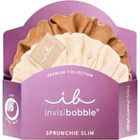 Sprunchie Slim Premium - Zestaw 2 gumek Do Włosów - Sprunchie Slim Premium Crème De Caramel - Dla Kobiet