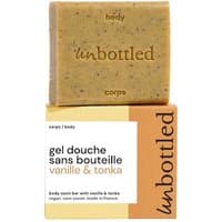 Żel pod prysznic bez butelki wanilia i tonka - Kostka do mycia o neutralnym pH