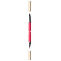 Twin Liner - Dwustronny Eyeliner W Płynie I Kredka Do Oczu Trwałość 16 godz. - Black & Nero - Dla Kobiet