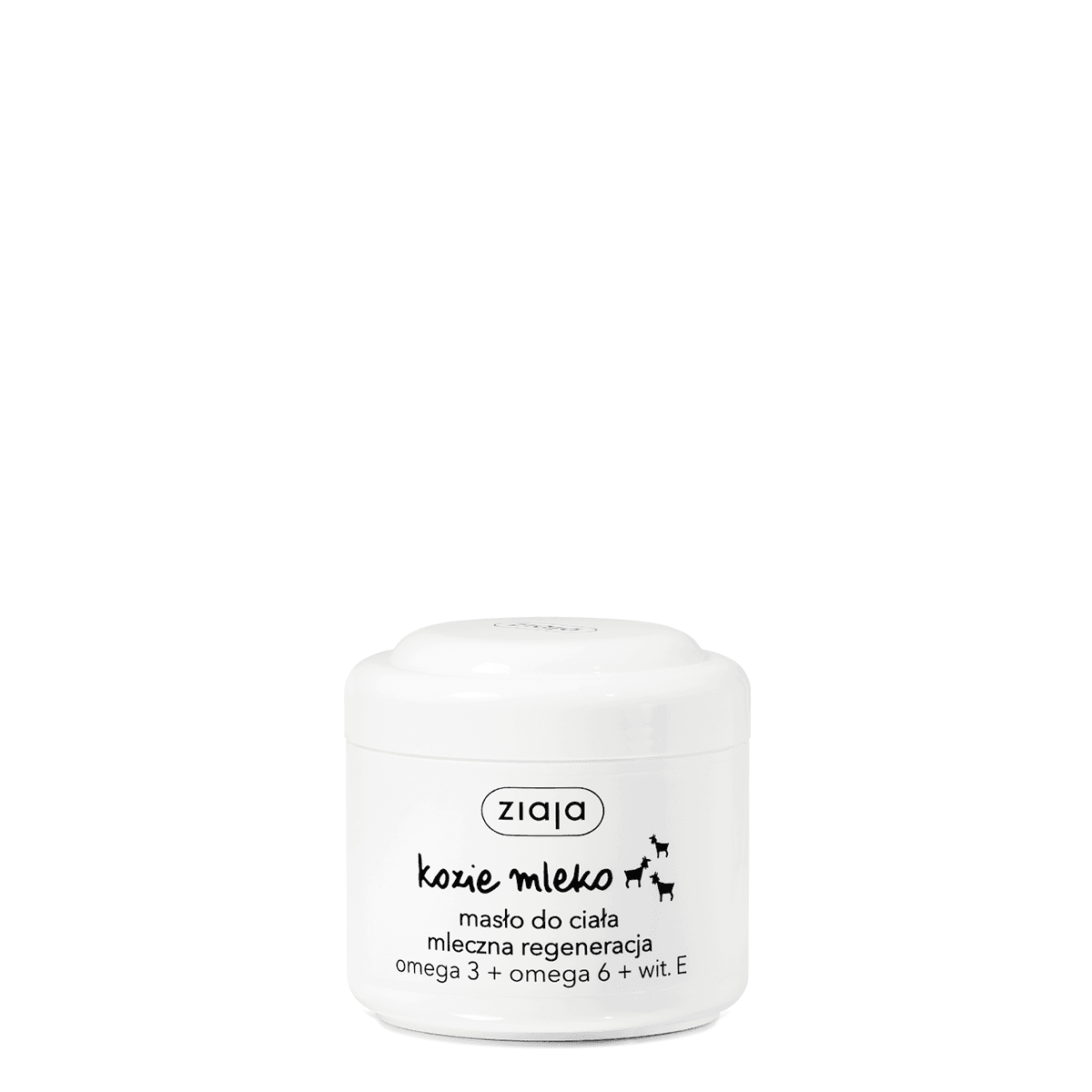 masło do ciała mleczna regeneracja omega 3 + omega 6 + wit. E Ziaja