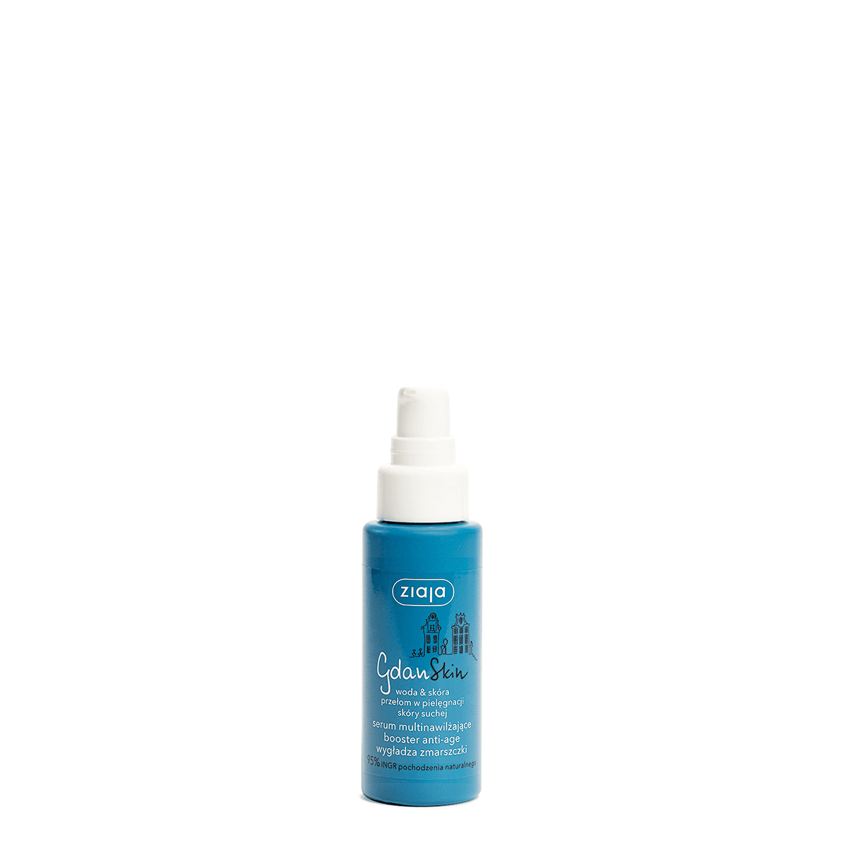 GdanSkin, woda&skóra, serum multinawilżające, booster anti-age, wygładza zmarszczki