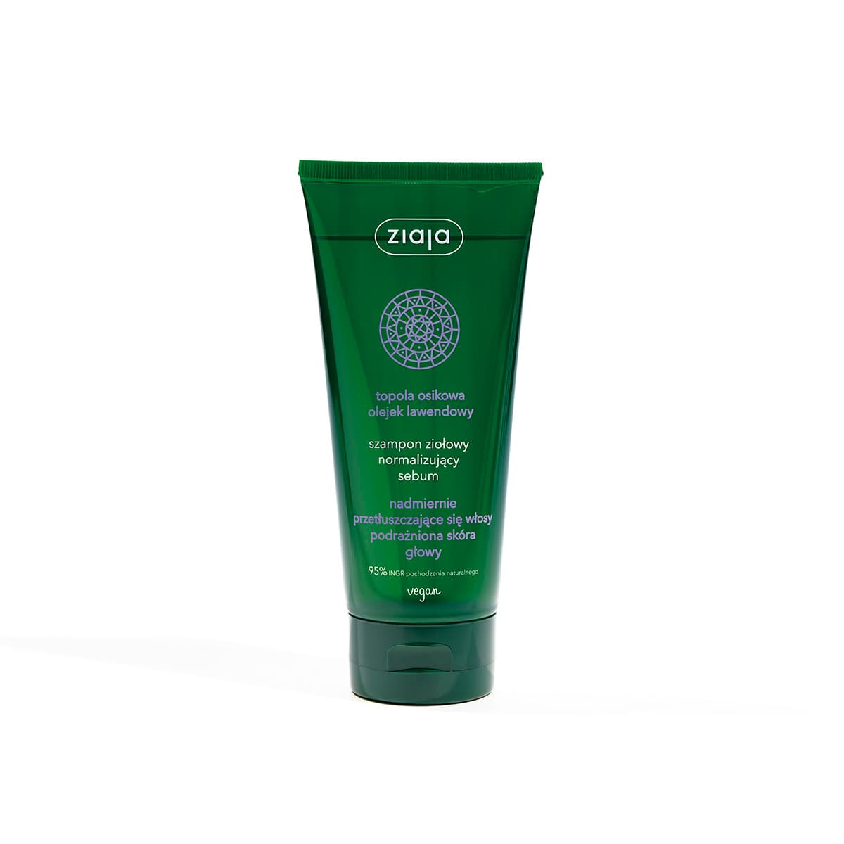 szampon ziołowy normalizujący sebum Ziaja