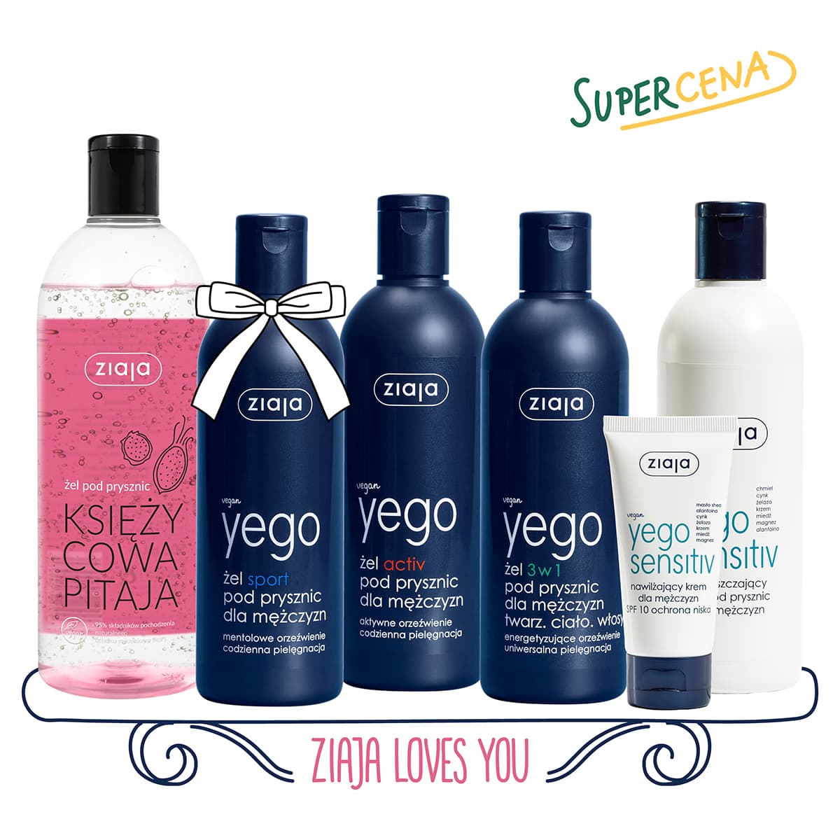 wielopak dla niego 6 produktów Ziaja