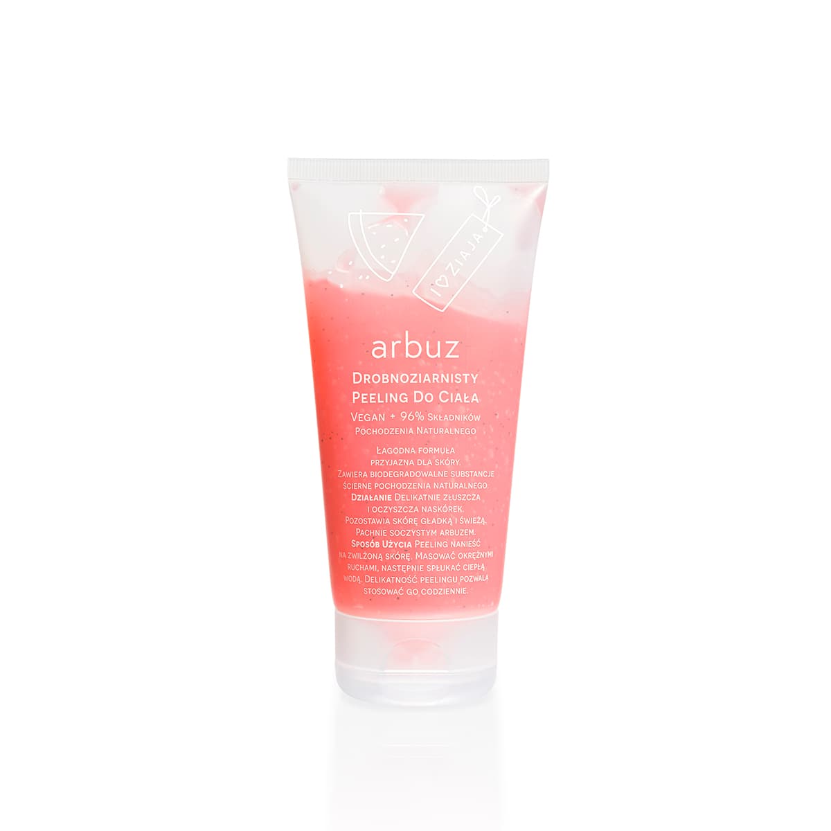 owocowa pielęgnacja arbuz drobnoziarnisty peeling do ciała