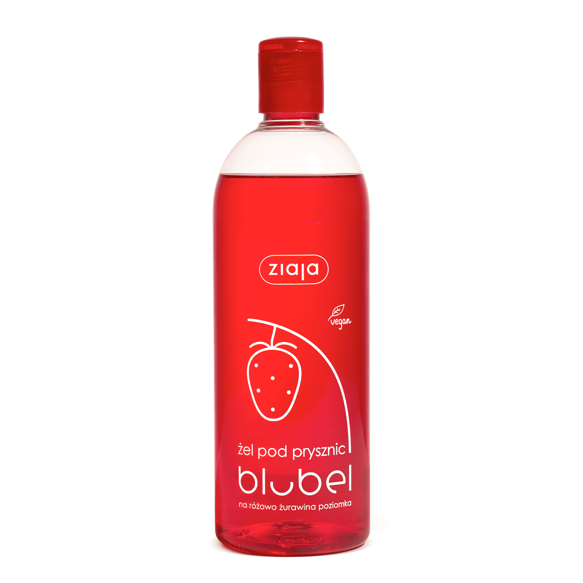 Blubel Żurawina i Poziomka żel pod prysznic żurawina poziomka