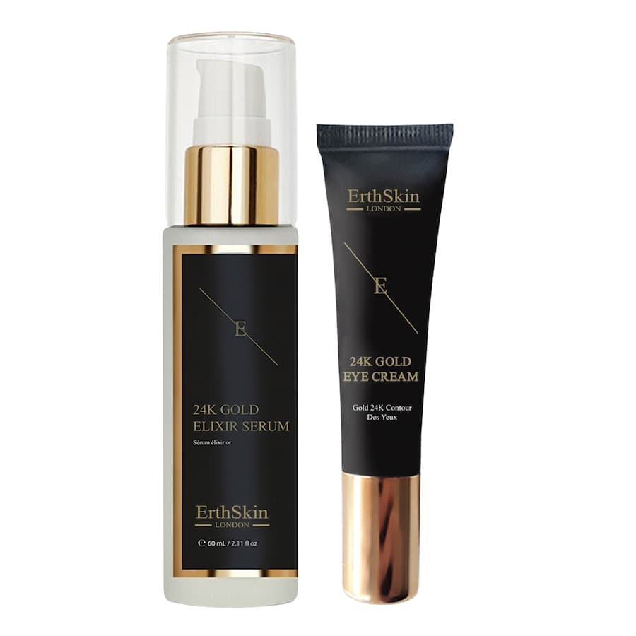 Zestaw do pielęgnacji oczu ze złota 24K Serum pod oczy 1 ct Damski