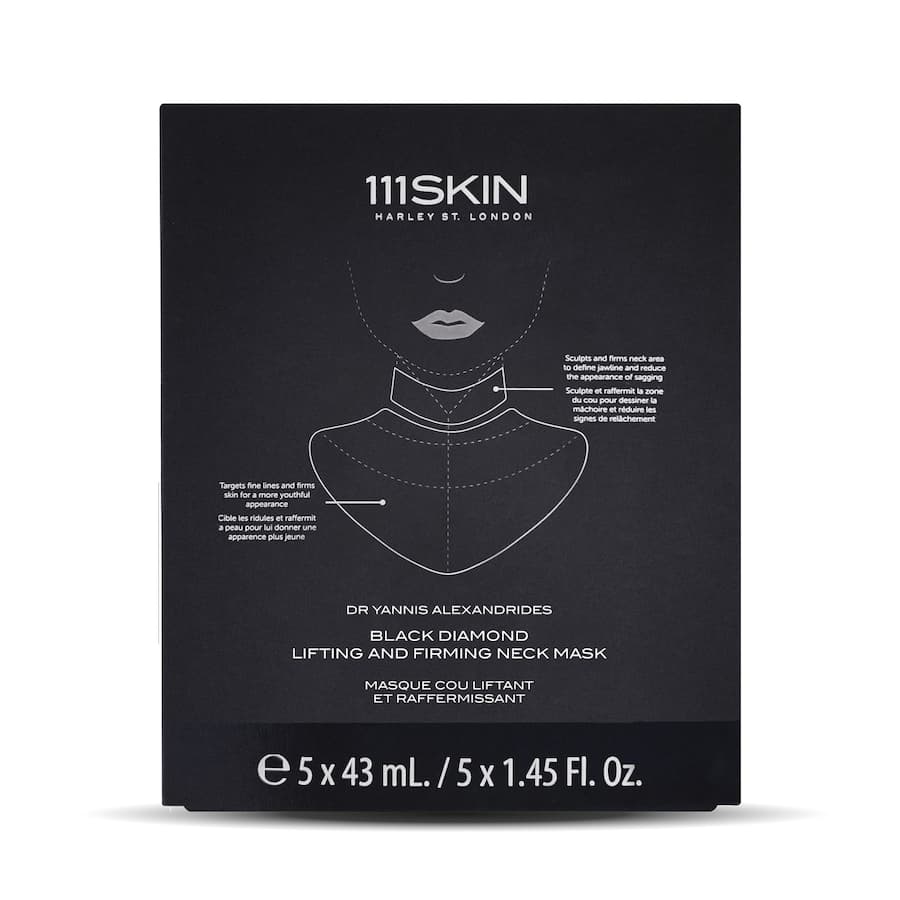 Intensive Lifting and Firming Neck Mask Box Maseczki przeciwzmarszczkowe