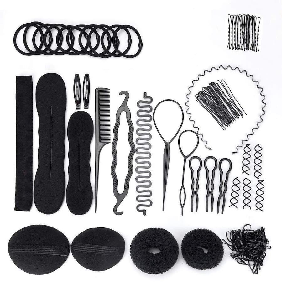 SOHO SOHO Hair Styling Kit No. 3 Zestaw akcesoriów do stylizacji włosów Klamry i spinki do włosów 1 ct Srebrny Damski