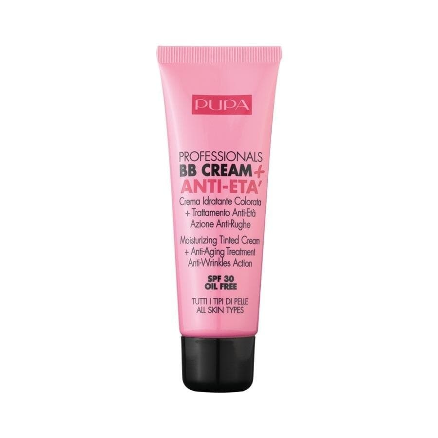 Pupa BB Cream + Anti ETA Krem BB + Kuracja przeciwstarzeniowa 002 Sand SPF 30