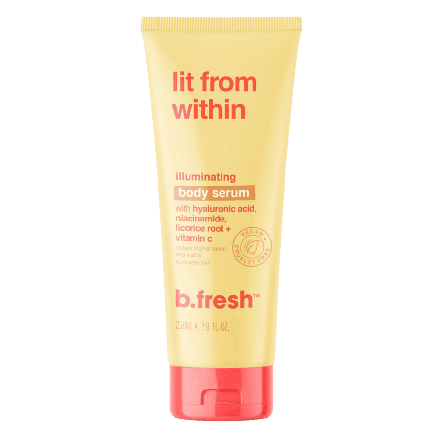 Lit From Within rozświetlające serum do ciała z witaminą C i kwasem hialuronowym Serum nawilżające