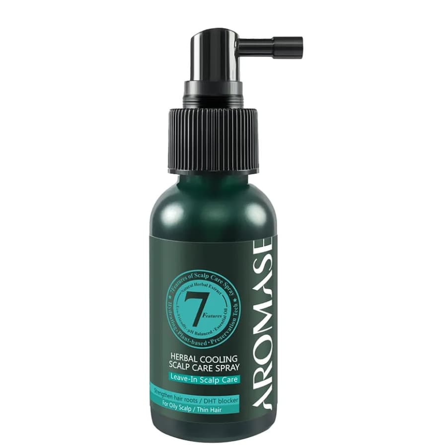 Ziołowy spray chłodzący do pielęgnacji skóry głowy