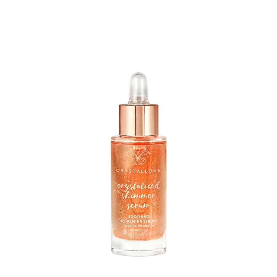 Rose quartz shimmer serum – serum do twarzy z kwarcem różowym i bisabololem Serum nawilżające Męskie