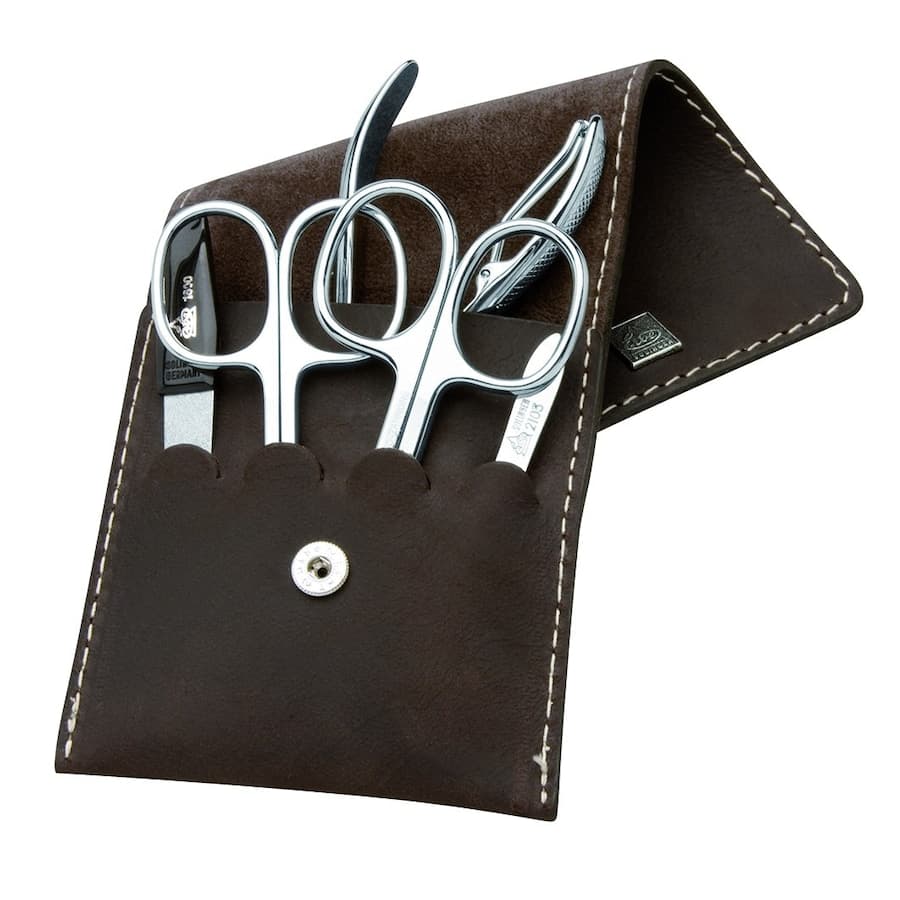 Manicure Pocket Case Range "Mountain Bear", brown,. Zestawy do manicure 1 ct