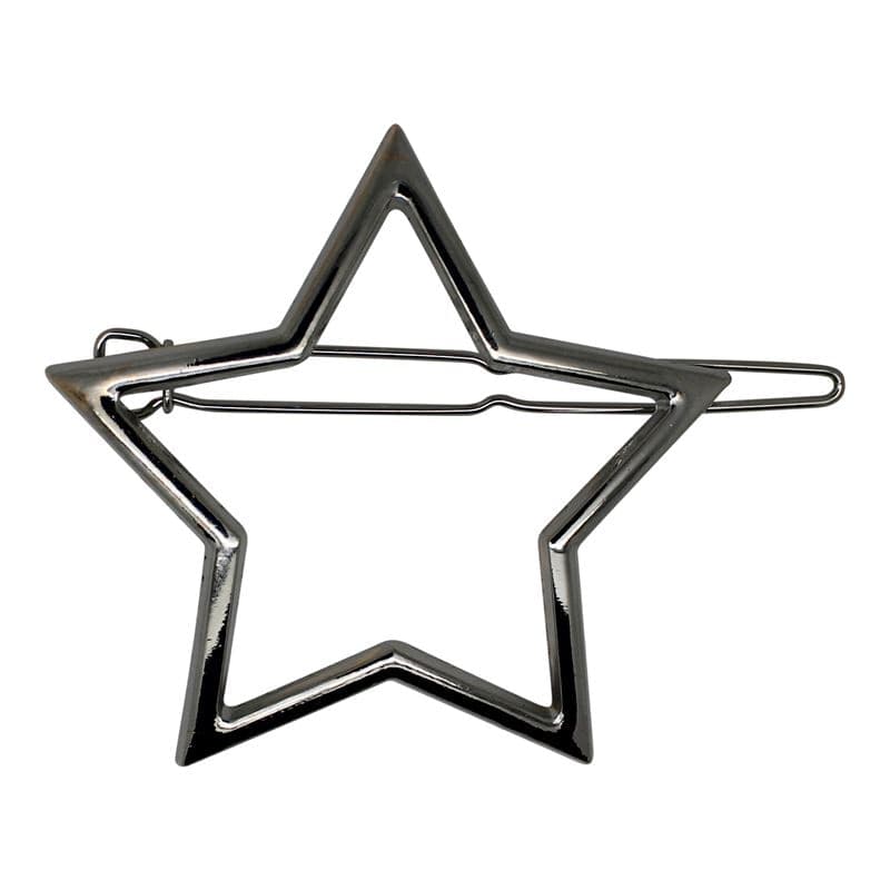 SOHO SOHO Star metalowa spinka do włosów Klamry i spinki do włosów 1 ct Srebrny