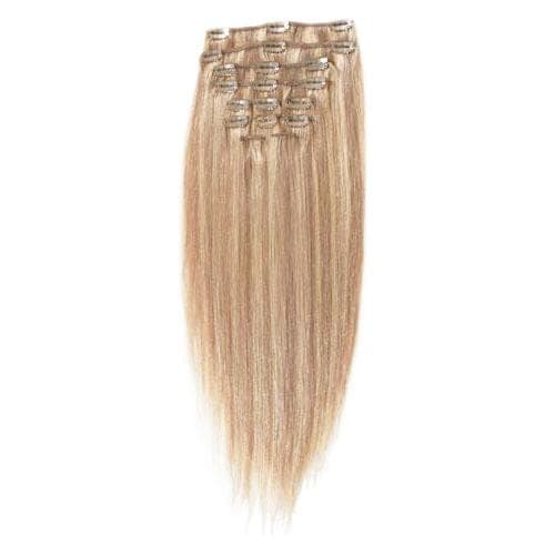 Fashiongirl Doczepiane Włosy Clip In - 65 cm - #60 Platynowy Blond Przedłużanie włosów 1 ct Jasnobrązowy