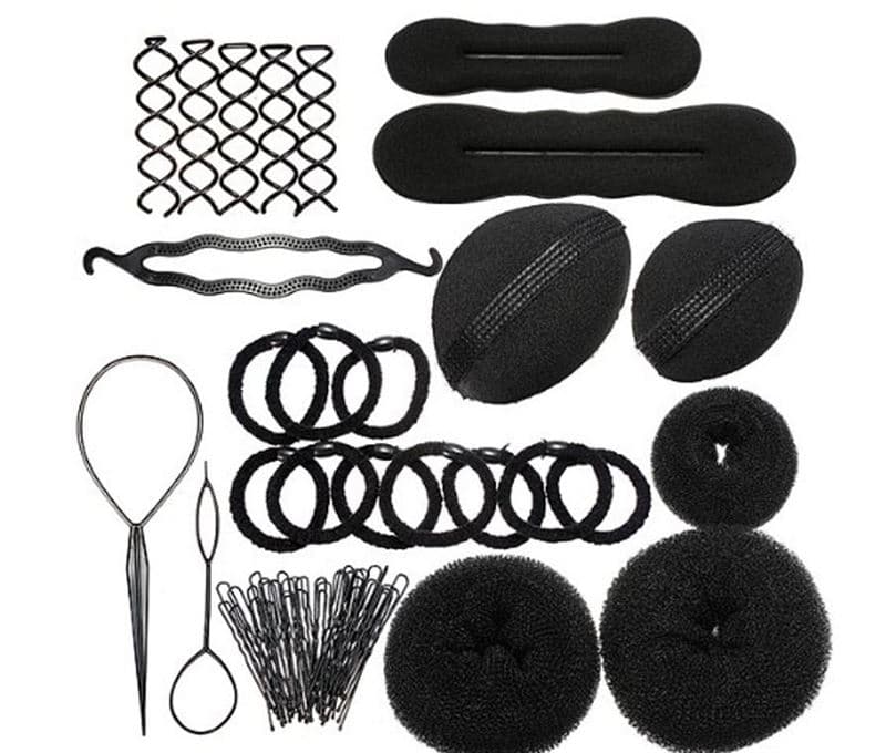 SOHO SOHO Hair Styling Kit No. 1 - 54-elementowy zestaw do stylizacji włosów Klamry i spinki do włosów 1 ct