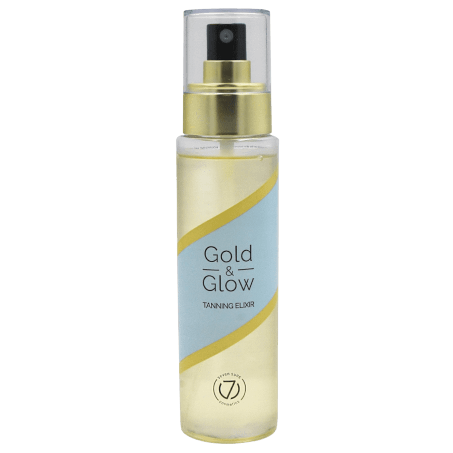 Gold & Glowsuchy olejek do opalania z efektem anti-age Ochrona przeciwsłoneczna