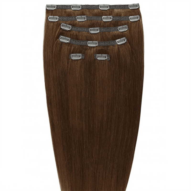 Gold24 Przedłużenie włosów Clip-in #4/27 Brązowa/Blond Mix - 50 cm Przedłużanie włosów 1 ct Brązowy