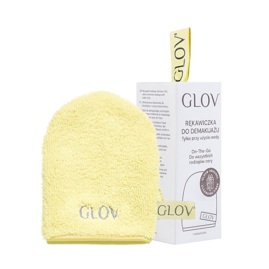 Iconic Mitt / On-the-Go — rękawiczka do demakijażu Baby Banana — żółty